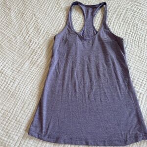 lululemon athletica Heathered Purple Tank Top